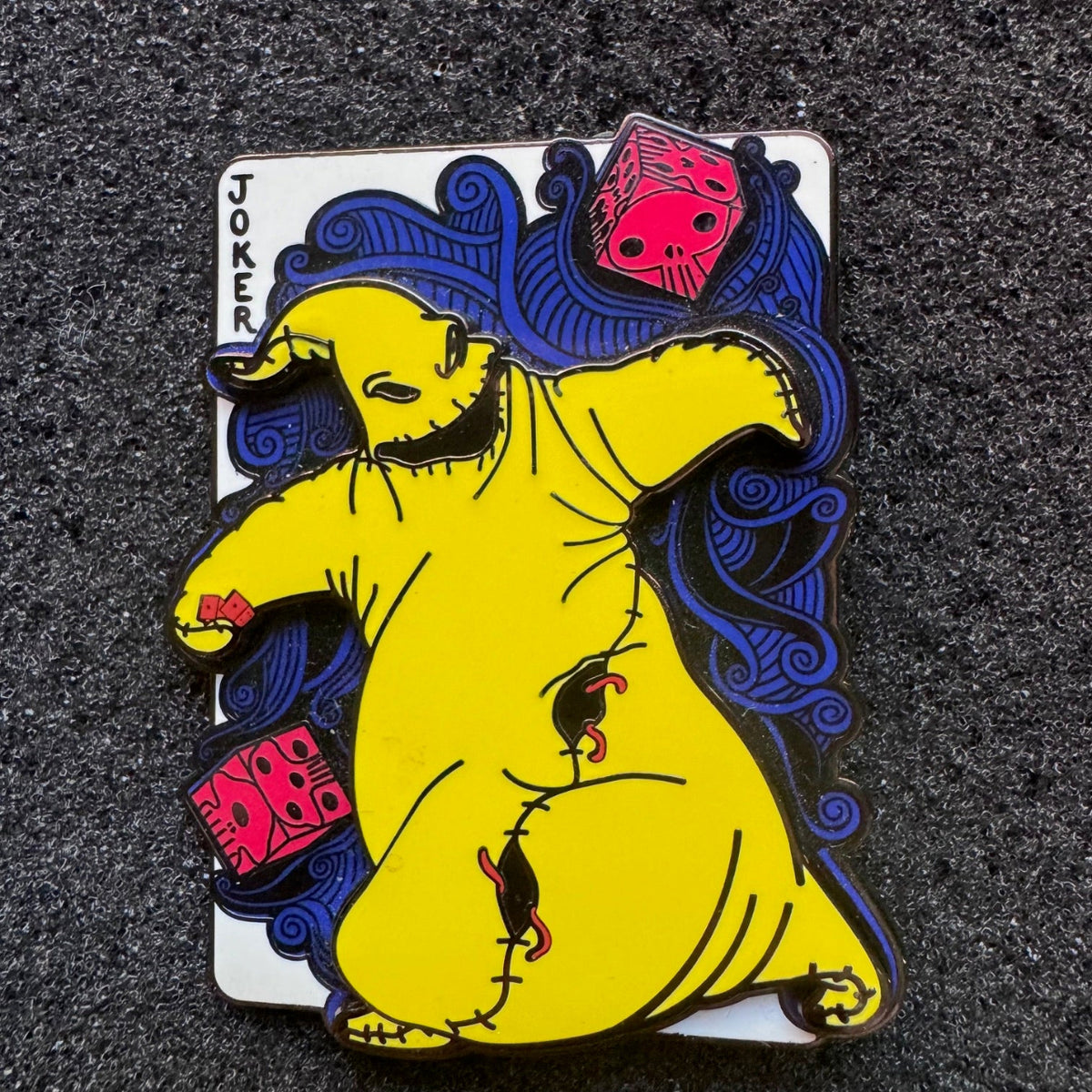 Oogie Boogie Villains Playing Cards DSSH Pin