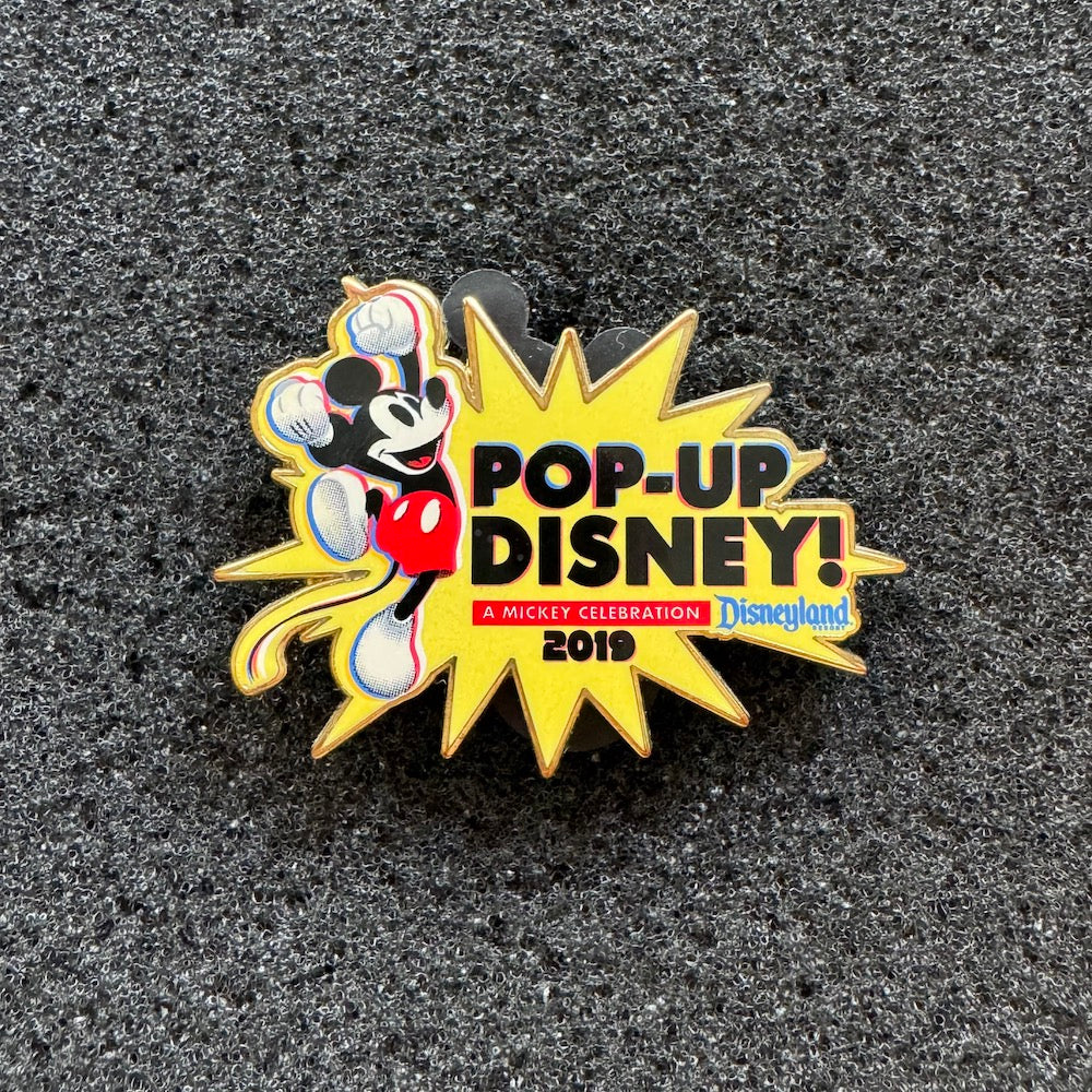 POP-UP Disneyland Celebration Pin