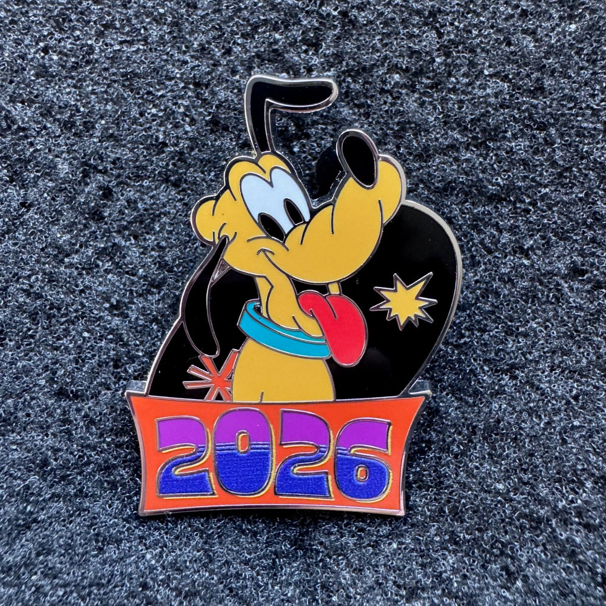 Pluto 2026 Dated Pin