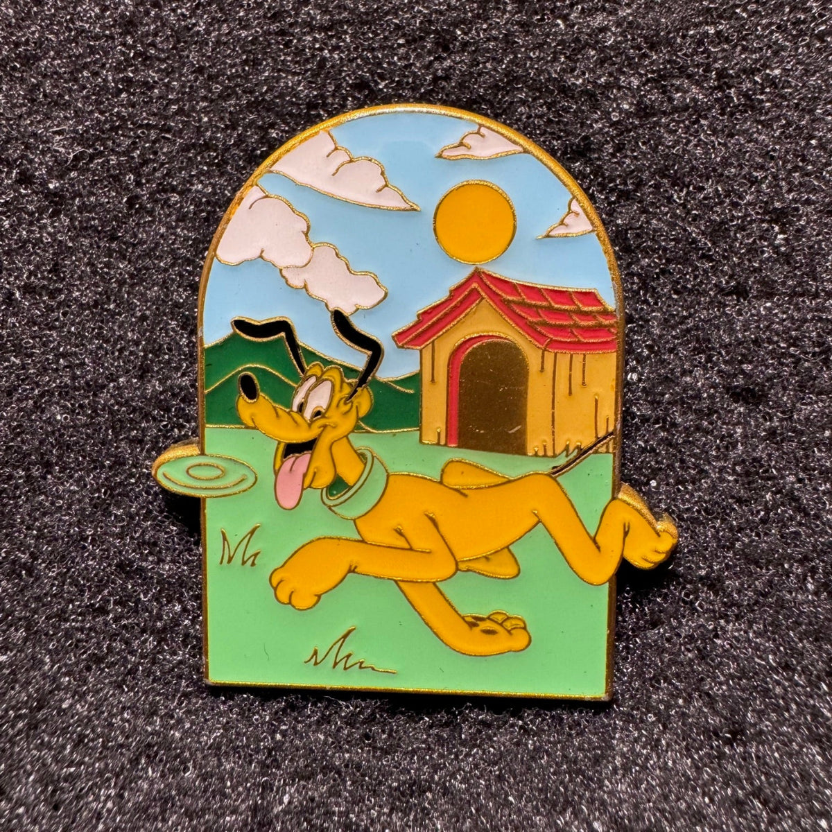 Pluto Cats & Dogs Scenes Mystery Pin