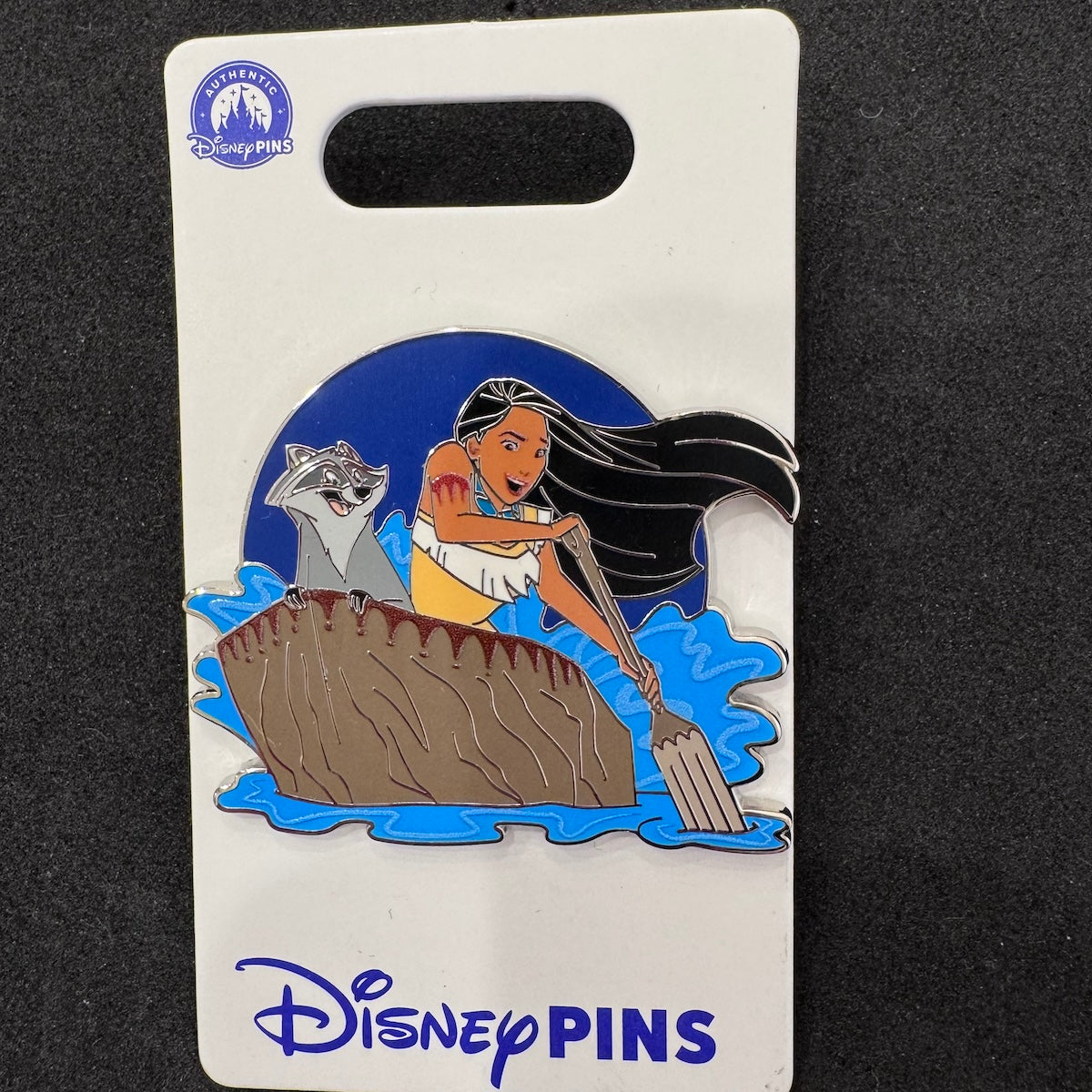 Pocahontas & Meeko Canoe Pin