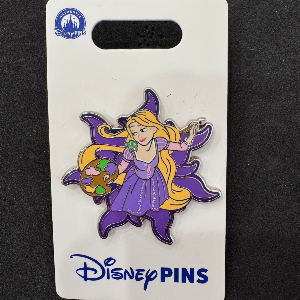 Rapunzel & Pascal Sun Icon Tangled Pin