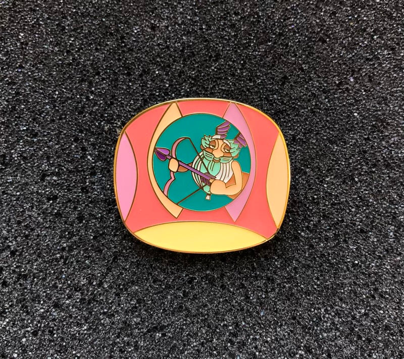 Shorty Tangled Lanterns Loungefly Pin