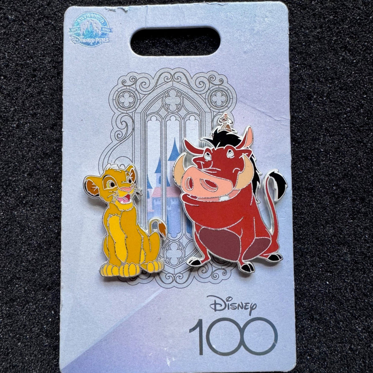 Simba, Pumbaa, & Timon Disney100 Pin Set