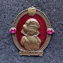 Snow White Princess Birthstone January Pin