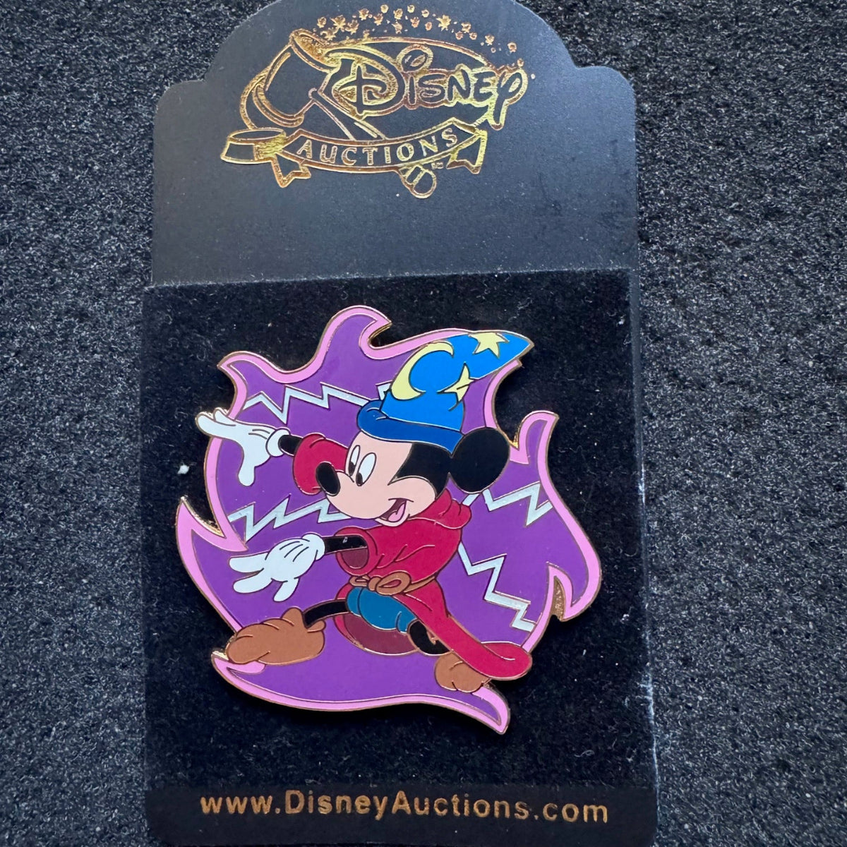 Sorcerer Mickey Disney Auctions Exclusive Pin