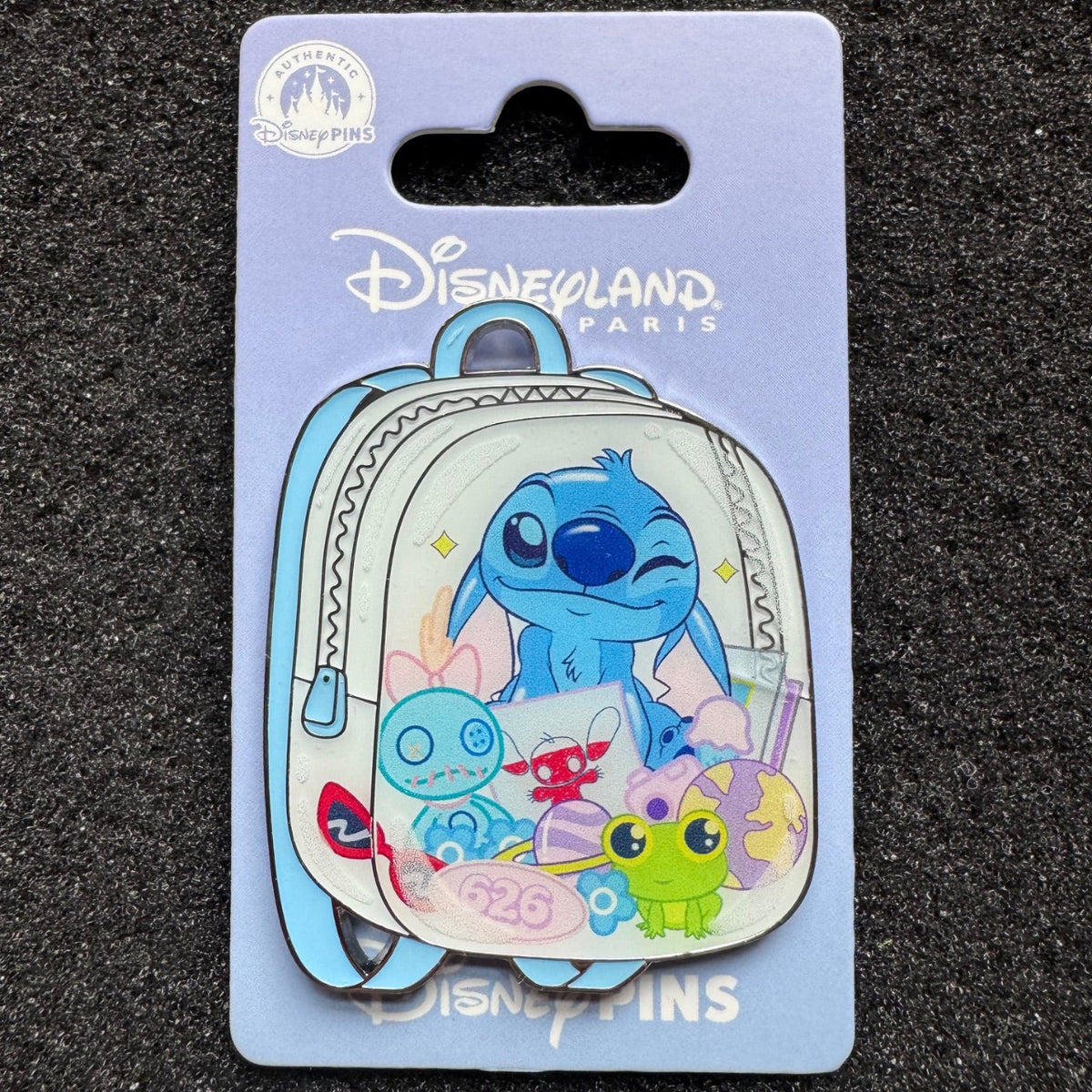 Stitch Backpack Pin