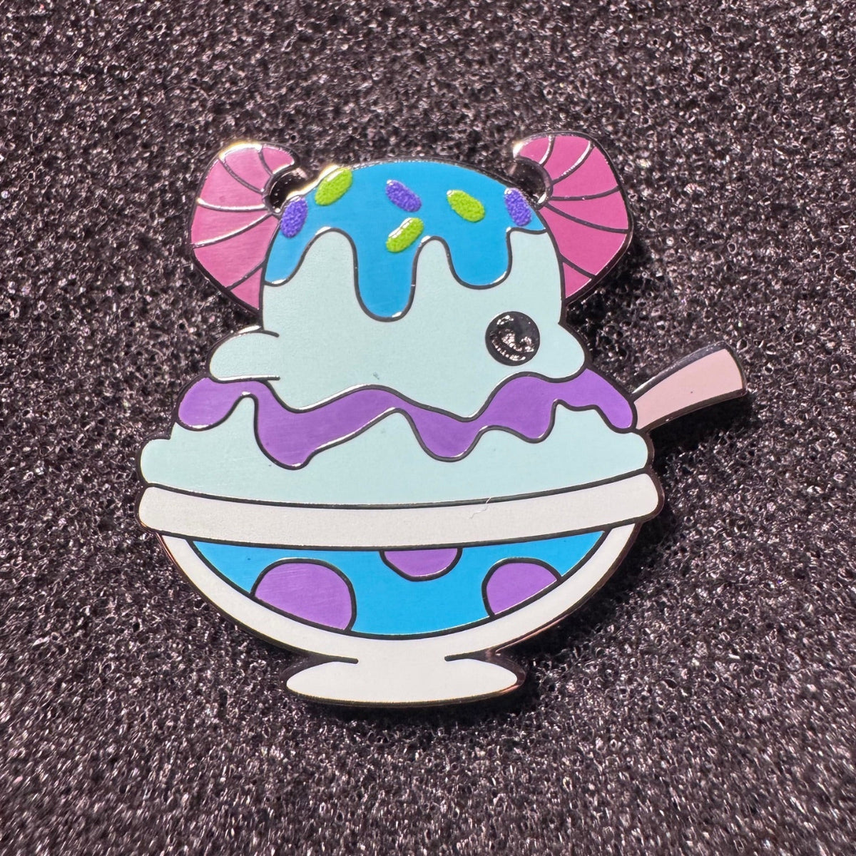 Sulley Ice Cream Sundaes Hidden Mickey Wave B Pin
