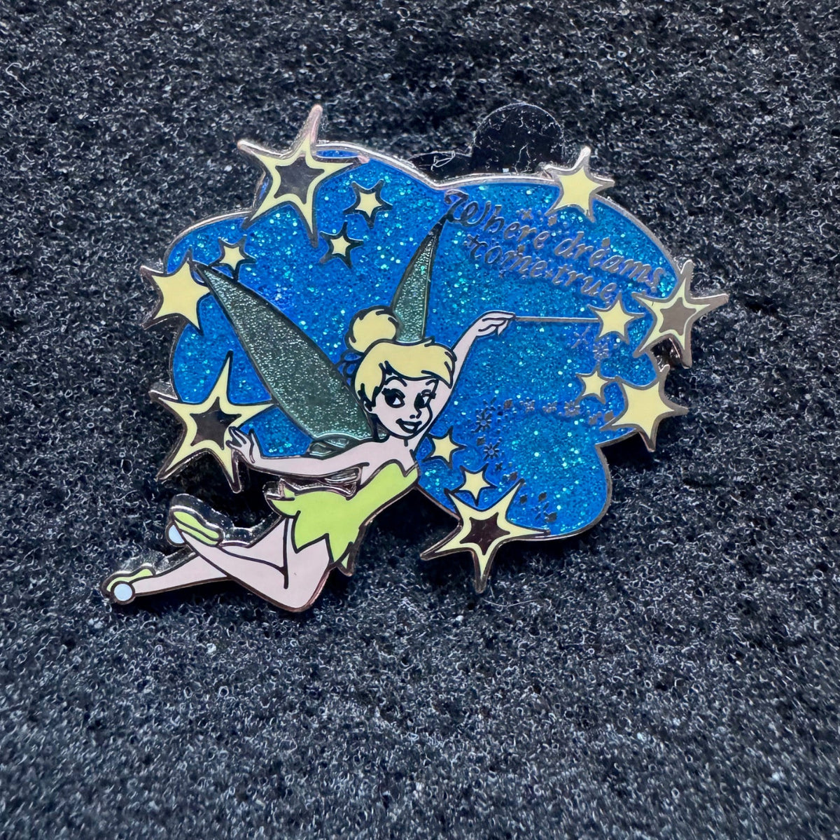 Tinker Bell Where Dreams Come True Pin