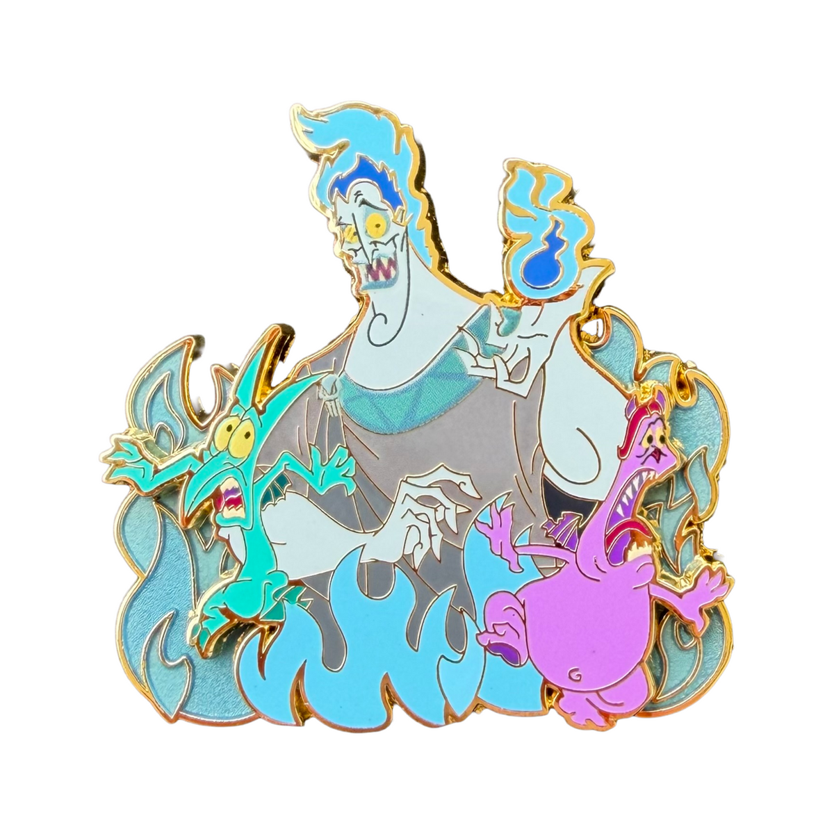 Hades with Pain & Panic Disney Pin