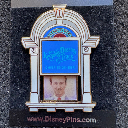Walt Disney Railroad Office Window Pin