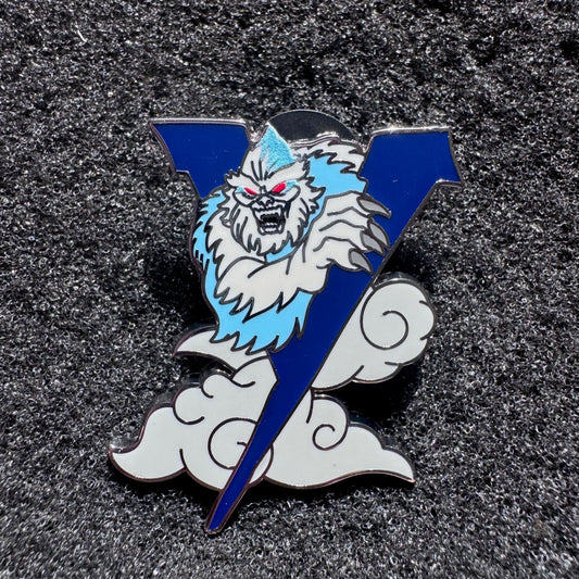 Yeti "Y" Attractions Alphabet Mystery Pin