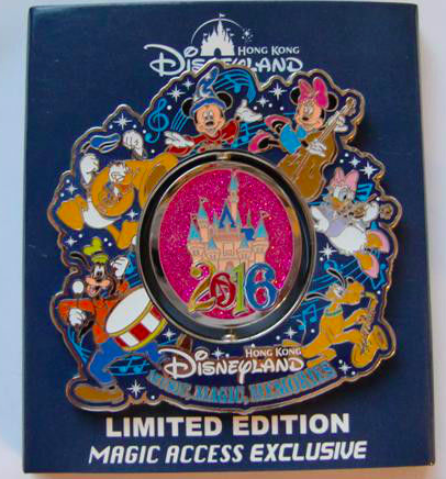 Disney Pin Badge HKDL Mickey Mouse 