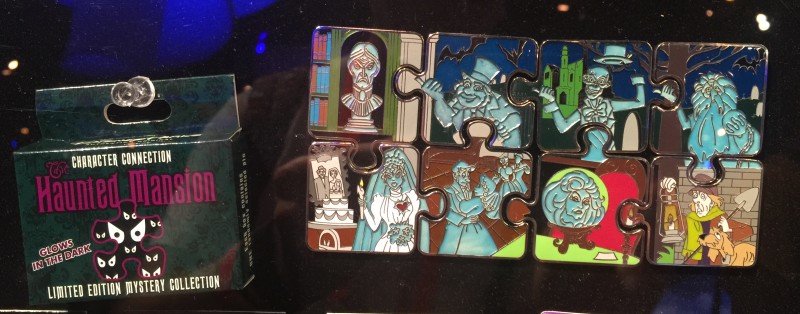 The Haunted Mansion Puzzle Pins 2015
