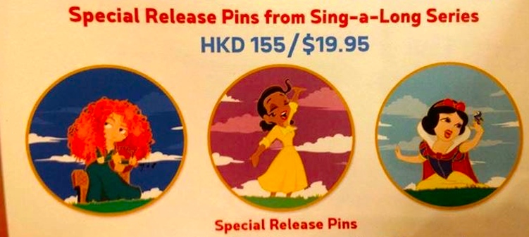 Special Release Sing-a-Long Pins