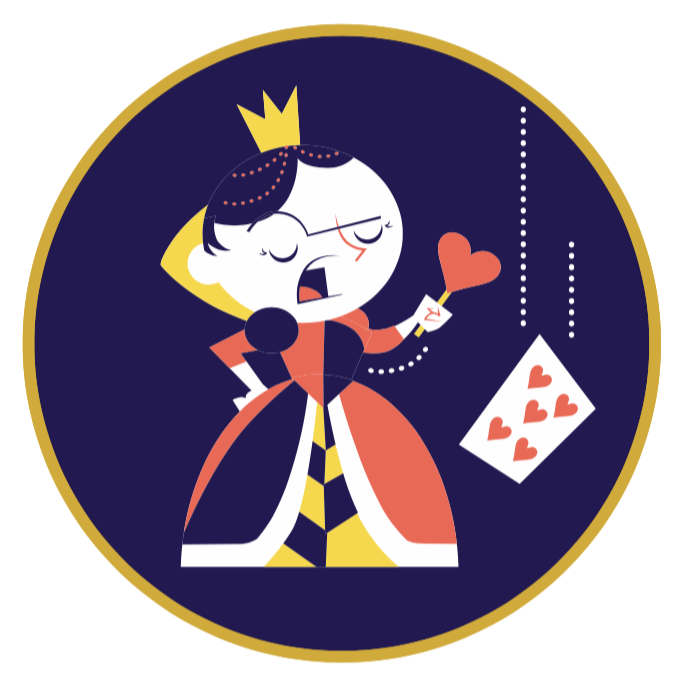 LE 300 Queen of Hearts Acme Disney Pin