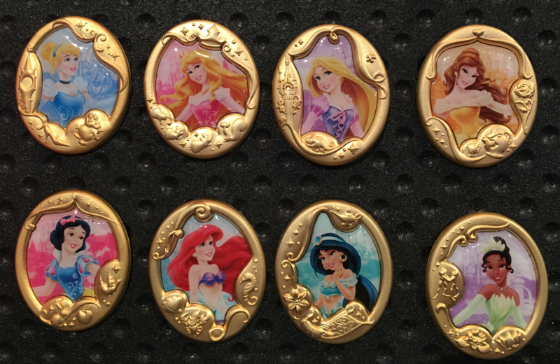 Princess Gold Frame Mystery Pin Collection - Disney Pins Blog