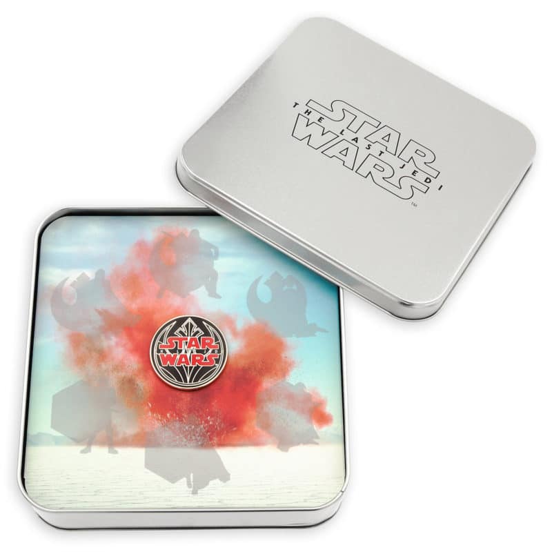 Star Wars The Last Jedi Limited Edition Pin Collector Tin