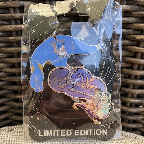 Aladdin 25th Anniversary WDI Pin