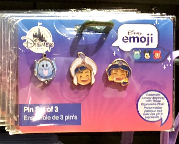 Aladdin Emoji Pin Set