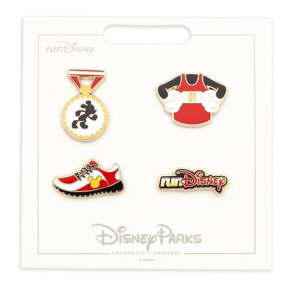 Mickey Mouse runDisney Pin Set