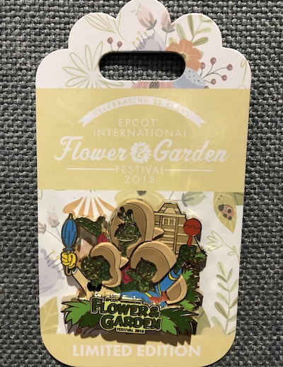 Three Caballeros Flower & Garden 2018 Pin