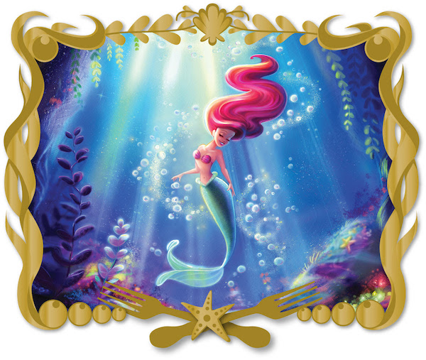The Little Mermaid Acme Pin - Golden Magic Event