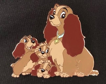 Lady & Puppies LE 500