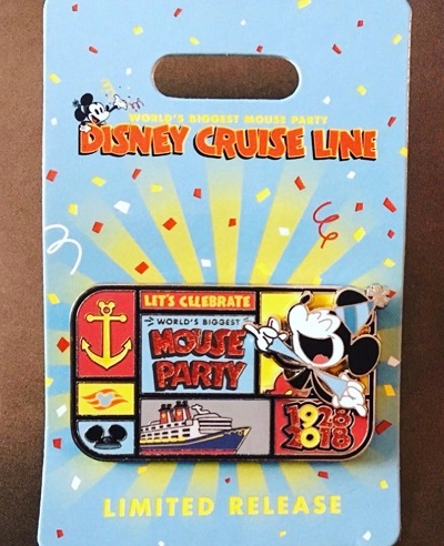 DLRP DLP Disney Land Paris Mickey Mouse 90th World’s Biggest Mouse Party Pin 