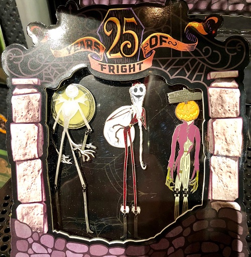 Jack Skellington 25 Years of Fright Disney Pin Set
