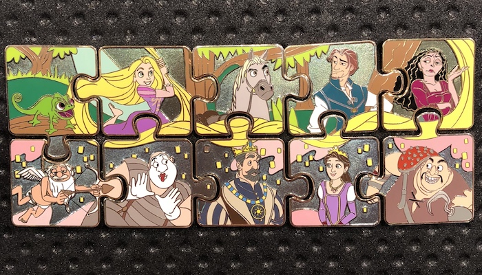 Tangled Character Connection Puzzle Mother Gothel LE 900 Disney Pin
