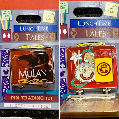 Lunch Time Tales 2018 Mulan Pin