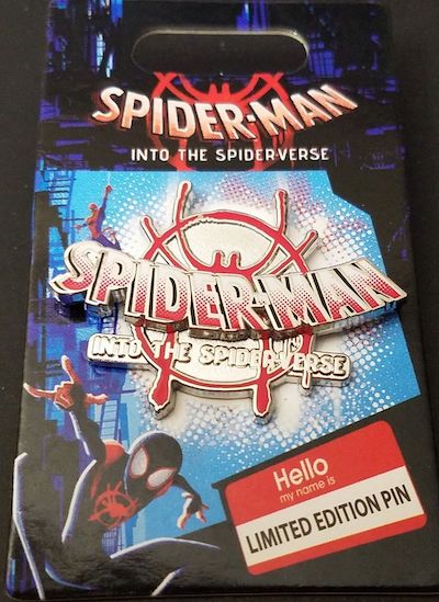 Spider-Man Into the Spider-Verse Disney Pin