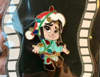 Disney Parks 2019 Christmas Wreck-It Ralph Vanellope OE Trading Pin NEW 