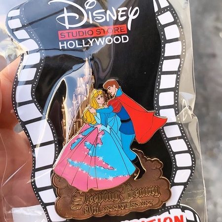 Sleeping Beauty 60th Anniversary Mickey's of Glendale WDI Pin