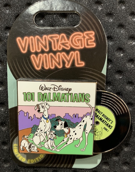 101 Dalmatians Vintage Vinyl Pin