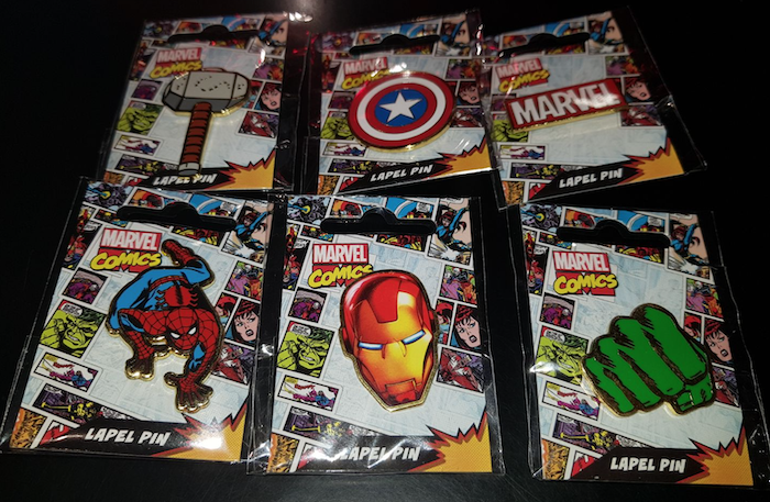 Marvel David Jones Pins