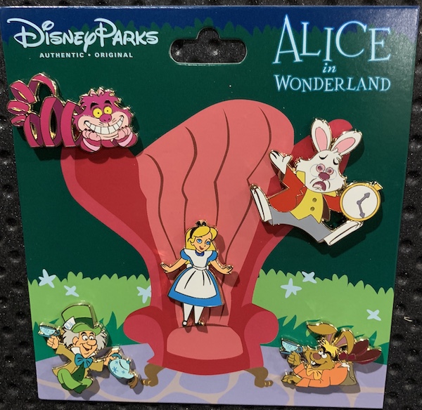 Alice in Wonderland Book Limited Edition Loungefly Disney Pin - Disney Pins  Blog