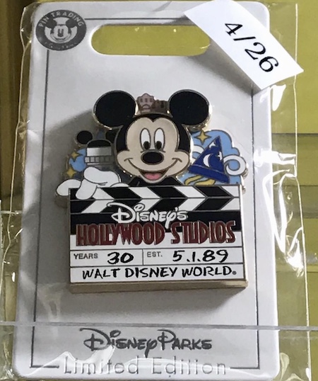 Disney's Hollywood Studios 30th Anniversary Cast Member Pin