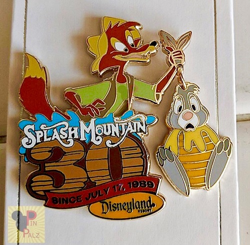 Disneyland Splash Mountain 30th Anniversary Cast Member Pin