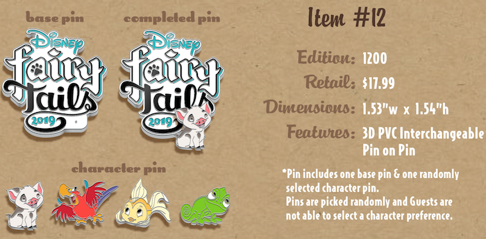 FairyTails Event Logo Pins