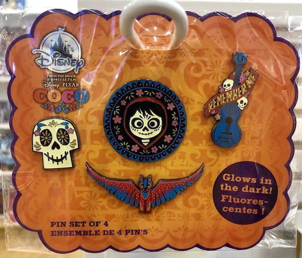 New in Package 5 Pin BOOSTER Set MOVIE CHARACTERS Disney COCO 