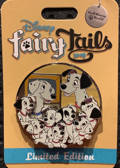 101 Dalmatians Disney FairyTails Pin