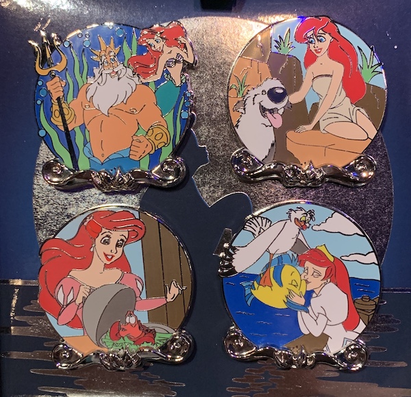 Ariel Boxed Pins - D23 Expo Little Mermaid 30th