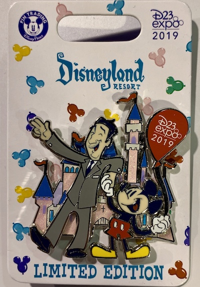 The Balloons Collection Walt and Mickey Pin