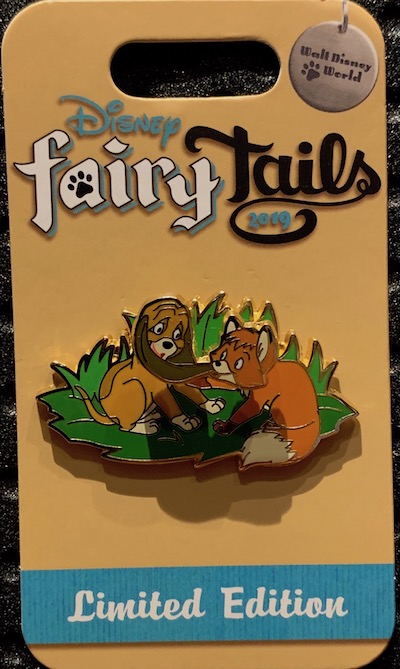 Tod & Copper’s Adventure Disney FairyTails Pin