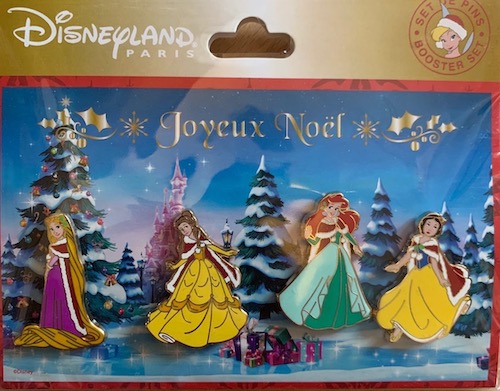 Joyeux Noel Mickey Minnie 19 Disneyland Paris Christmas Pin Disney