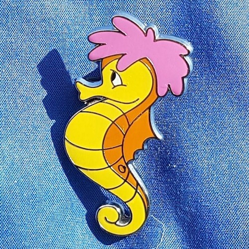 Little Mermaid Seahorse Disneyland Paris Refresher Pin