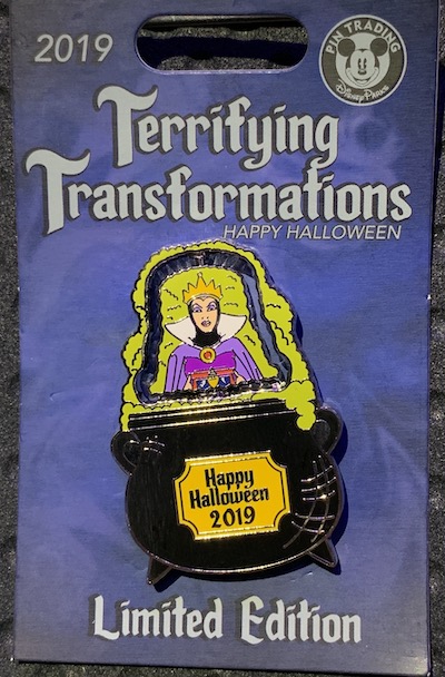 Transformations Evil Queen 2019 Disney Pin