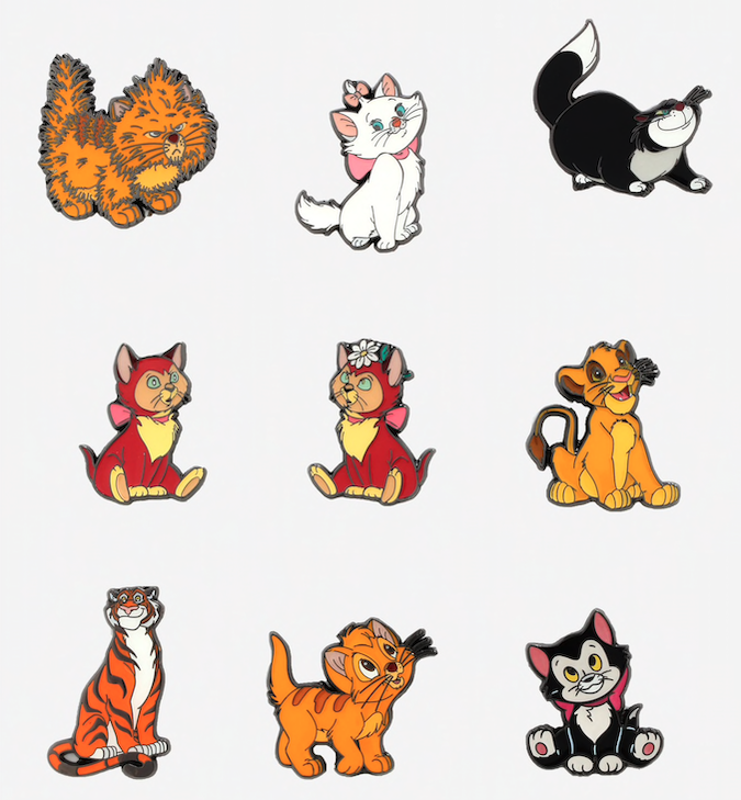 Disney Cats BoxLunch Mystery Pin Collection - Disney Pins Blog